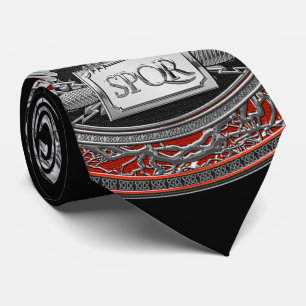 Gravata [900] Águia Imperial Romana Silver