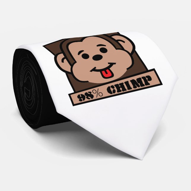 Gravata 98% Chimp, Chimpanzé (Rolled)