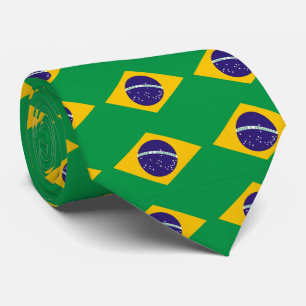Gravata A bandeira de Brasil Bandeira faz Brasil