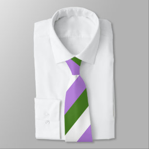 Gravata A bandeira do orgulho de Genderqueer colore LGBT