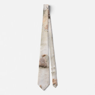 Gravata A camuflagem da árvore planificada parece um padr