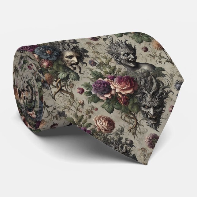 Gravata A Festa de aniversário - Vitoriano Gótico (Rolled)