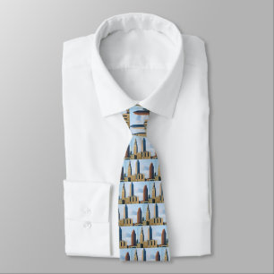 Gravata A LINHA CÉTICA DE CLEVELAND, OHIO tie