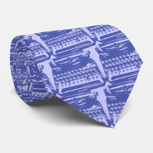 Gravata a máquina de escrever - laço