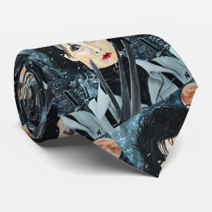 Gravata A pintura artística de Alfred Fox