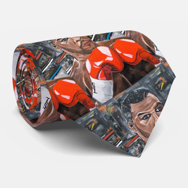 Gravata A pintura de Carimbo de Alfred Fox (Rolled)