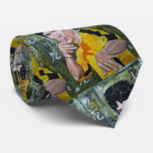 Gravata A pintura do dragão por Alfred Fox