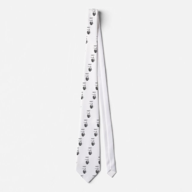 Gravata A Rezar Mantis Rezando (Frente)