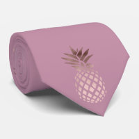 abacaxi tropical rosa de ouro branco-pintinho com 