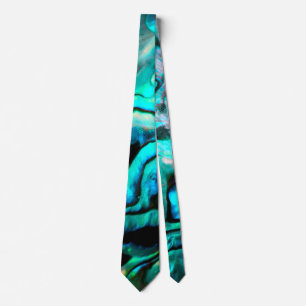 Gravata Abalone shell natural design