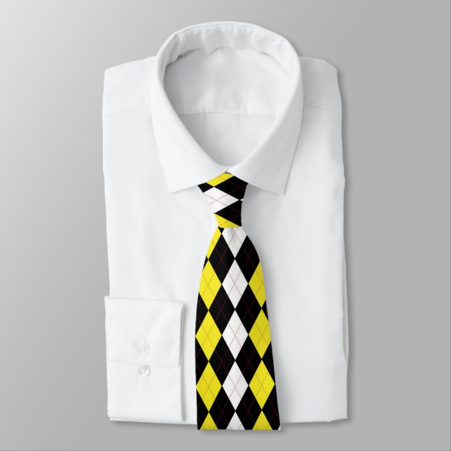 Gravata Abba Zabbabuzz Argyle (Amarrado)