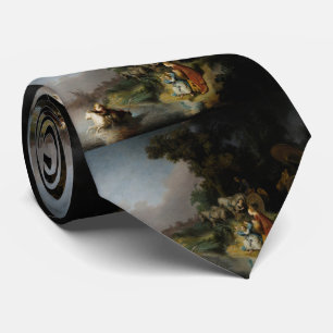Gravata Abducção do Europa por Rembrandt