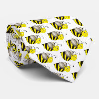 Abelhas de Cartoon Amarelo Preto Insetam Torneiras