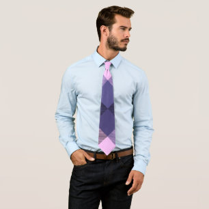 Gravata Abstração Geométrica Quadrada 14