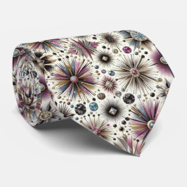 Gravata Abstract Mid Century Modern Starburst Diamond