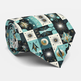 Gravata Abstract Mid Century Modern Starburst DIamond