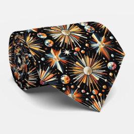 Gravata Abstract Mid Century Modern Starburst Diamond