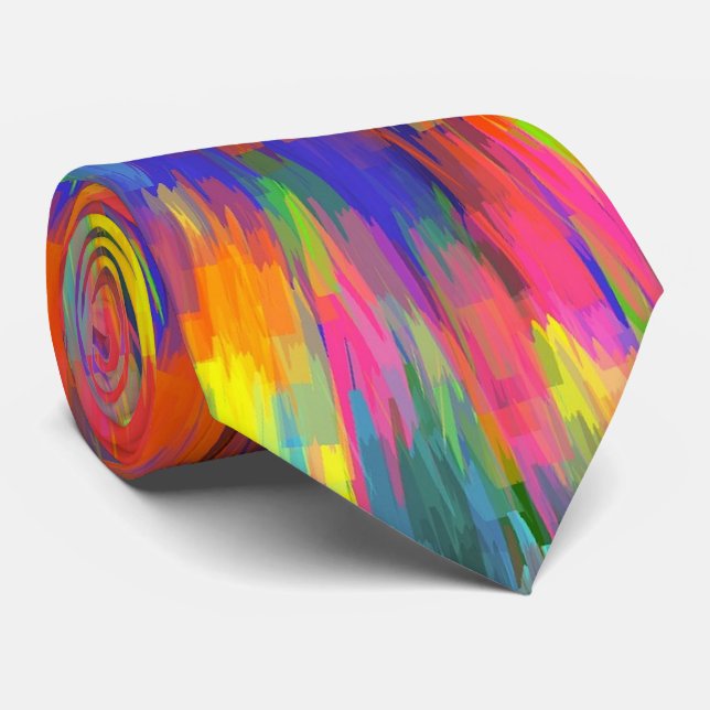 Gravata Abstrato art 168 (Rolled)