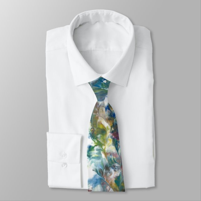 Gravata Abstrato art tie (Amarrado)
