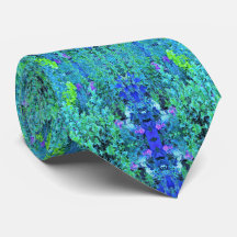 Abstrato Chartreuse e padrão de folhagem azul