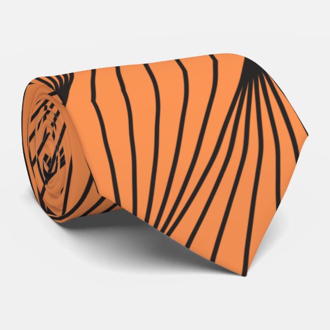 Gravata Abstrato Clássico Colorido (Rolled)