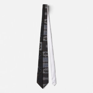Gravata Abstrato Grunge Padrões Tie
