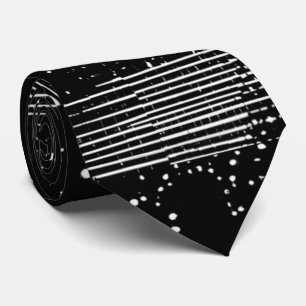 Gravata Abstrato Stripe Dot Neck tie