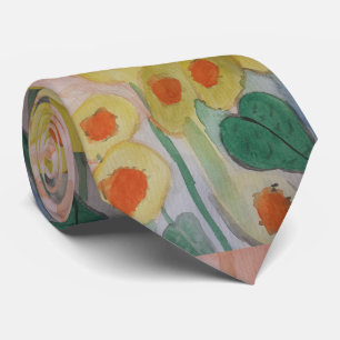 Gravata Abstrato Sunflower Tie