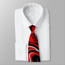 Abstrato Vermelho e Preto