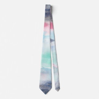 Gravata Abstrato Watercolor