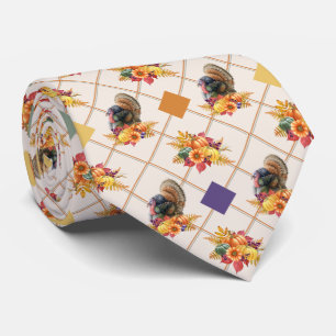 Gravata Ação de Graças Turco Neck Tie