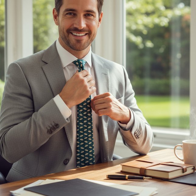 Gravata Acessório Cósmico de Diversão de Padrão de Espaçam (Criador carregado)