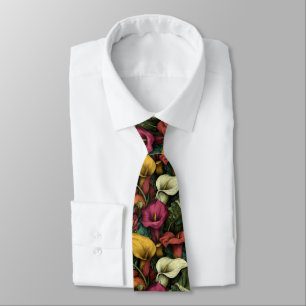 Gravata Acessórios Elegantes para Homens Flor de Copo-de-L