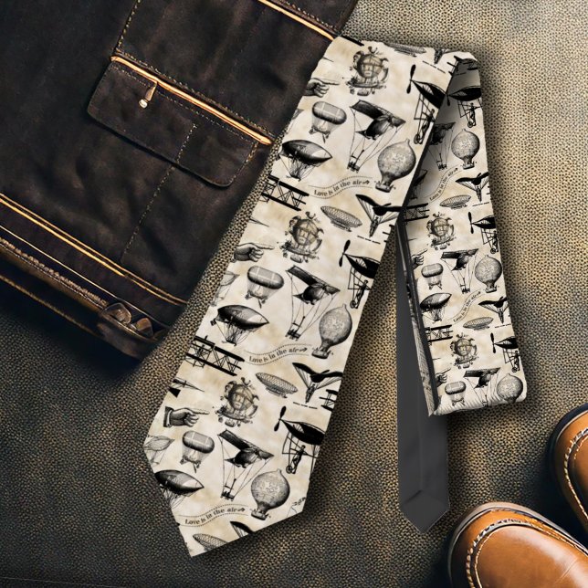 Gravata Aeronave Vintage ID913 (Criador carregado)