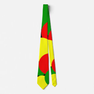 Gravata Afrocentric Polka Dots