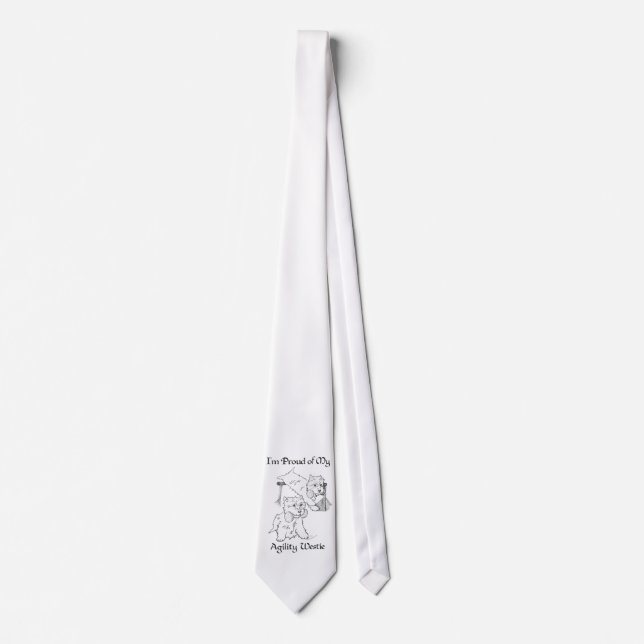Gravata Agilidade Westie (Frente)