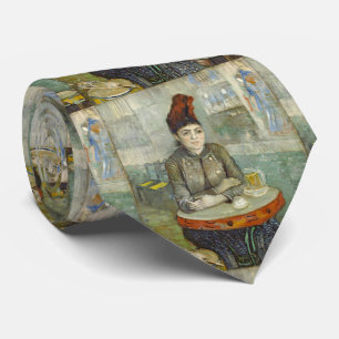 Gravata Agostina Segatori no Cafe du Tambourin por Van Gog