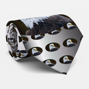 Gravata Águia Bald Americano