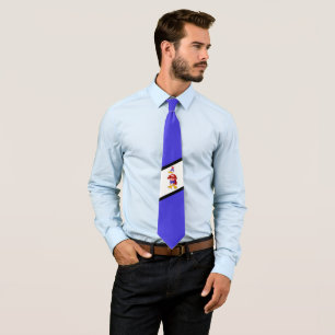 Gravata Águia Patriótica dos EUA Tio Sam Necktie