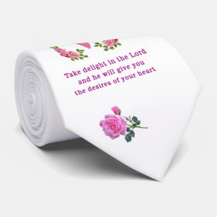 Gravata Alegrem-se no Lorde Psalms 37:4