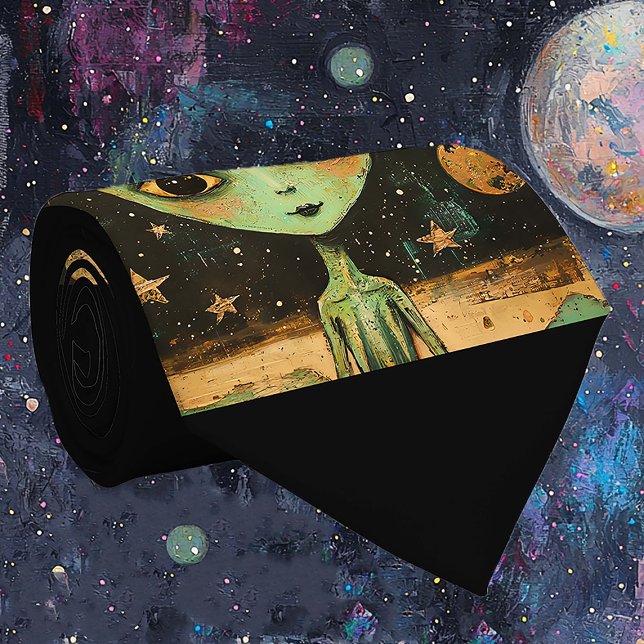 Gravata Alienígena de OVNI (Criador carregado)