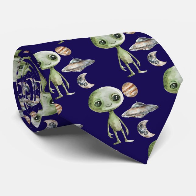 Gravata Alienígena e espaçamento (Rolled)