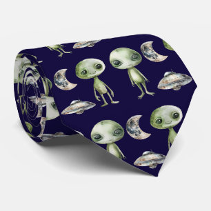 Gravata Alienígena e Espaçonave