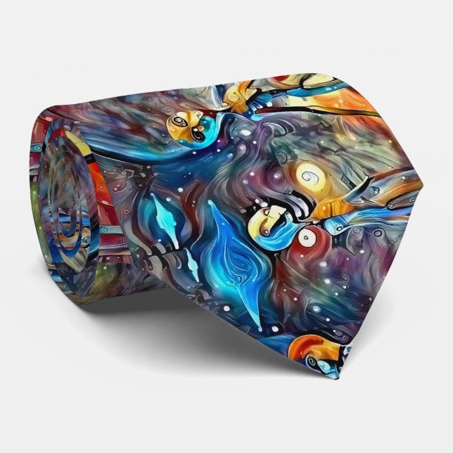 Gravata Aliens (Rolled)