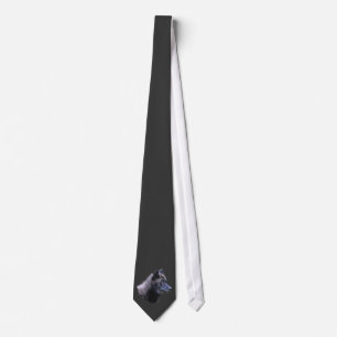 Gravata Alpha Cinza Wolf Wildlife Necktie
