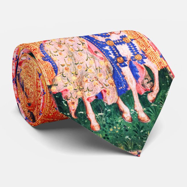 GRAVATA ALVAS ANTIGAS DE RENAISSÂNCIA/SENHORA DE ESPADAS (Rolled)