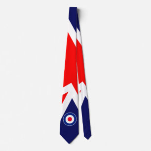 Gravata Alvo da modificação na bandeira BRITÂNICA