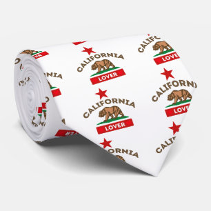 Gravata Amante da república de Califórnia