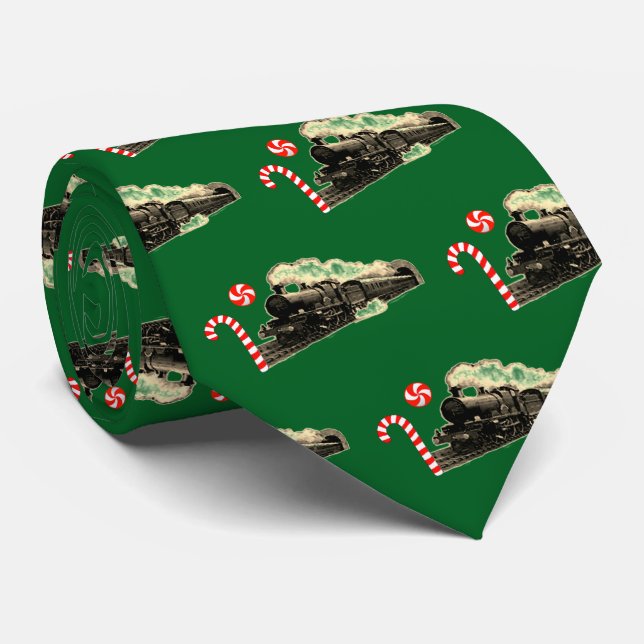 Gravata Amante de Trem (Rolled)