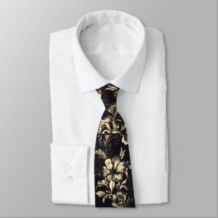 Gravata Amarela Navy Clássica Masculina – Botânica
